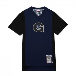 Collegiate Jerseys Mitchell & Ness Georgetown University 1995 Shooting Shirt Hombre | 7689TIMZV
