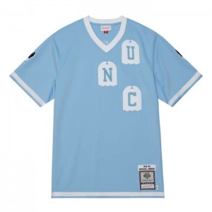 Collegiate Jerseys Mitchell & Ness Michael Jordan University of North Carolina 1983 Shooting Shirt Hombre | 7538FLQCK