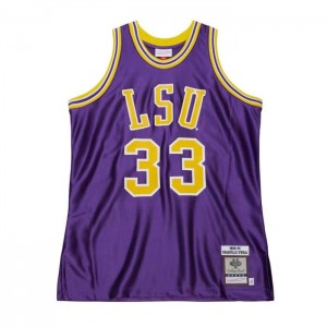 Collegiate Jerseys Mitchell & Ness Shaquille O'Neal Louisiana State University 1990 Jersey Hombre | 8950UBVHN