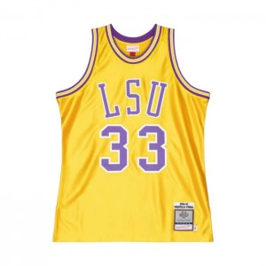 Collegiate Jerseys Mitchell & Ness Shaquille O'Neal Louisiana State University Home 1990 Jersey Hombre | 4617LSUCD