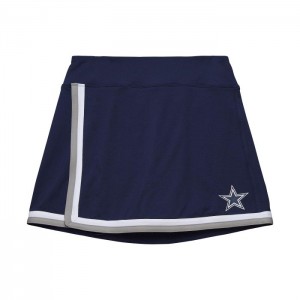 Falda Corta Mitchell & Ness Dallas Cowboys Mujer | 5672QDYMX