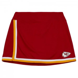 Falda Corta Mitchell & Ness Kansas City Chiefs Mujer | 5317VEAHF