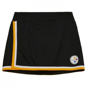 Falda Corta Mitchell & Ness Pittsburgh Steelers Mujer | 0652VJCOZ