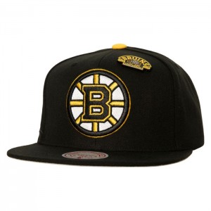 Gorras Mitchell & Ness 100th Snapback Boston Bruins Unisex | 8341ZSPUD
