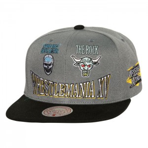 Gorras Mitchell & Ness 15 Snapback Wrestlemania Unisex | 4670KDNUC