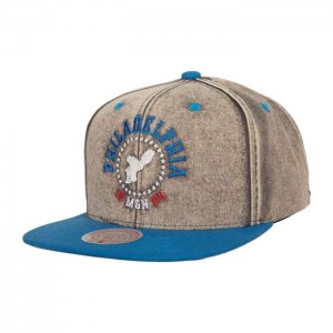 Gorras Mitchell & Ness 1904 Philadelphia Snapback Unisex | 2709BWGCN
