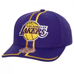 Gorras Mitchell & Ness 1998 Draft Pro Strapback HWC Los Angeles Lakers Unisex | 5906NEXZW