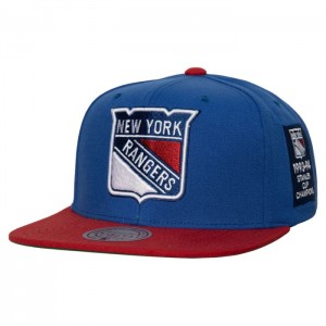 Gorras Mitchell & Ness 2 Tone Side Patch Snapback New York Rangers Unisex | 7084UYBCF
