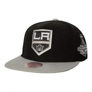 Gorras Mitchell & Ness 2 Tone Side Patch Snapback Los Angeles Kings Unisex | 6475FBWSC