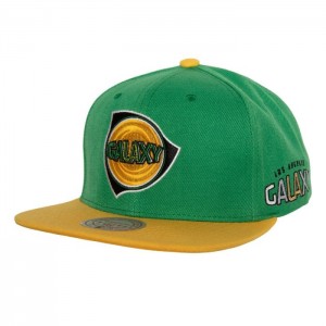 Gorras Mitchell & Ness 2 Tone Snapback Los Angeles Galaxy Unisex | 7183IMVDB