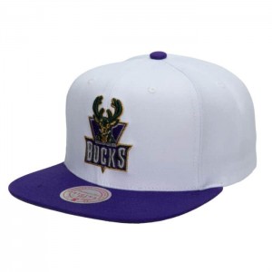 Gorras Mitchell & Ness 50th Anniversary Snapback HWC Milwaukee Bucks Unisex | 1482PHXUZ
