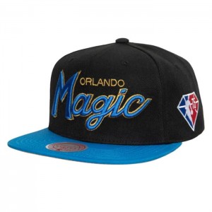 Gorras Mitchell & Ness 75th Anniversary Gold Snapback Orlando Magic Unisex | 2937LNYSV