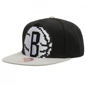 Gorras Mitchell & Ness 8 Bit XL Snapback HWC Brooklyn Nets Unisex | 7980PYJAD