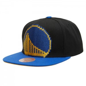 Gorras Mitchell & Ness 8 Bit XL Snapback HWC Golden State Warriors Unisex | 0437DMBIG