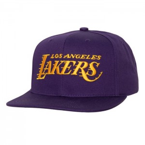 Gorras Mitchell & Ness 90's Draft Day Snapback Los Angeles Lakers Unisex | 3481ZOQIL