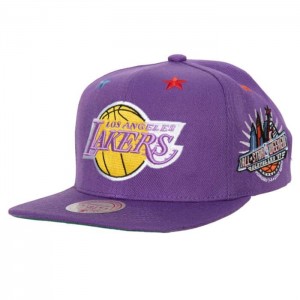 Gorras Mitchell & Ness 97 Star Snapback HWC Los Angeles Lakers Unisex | 7203INYZW