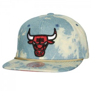 Gorras Mitchell & Ness Acid Wash Snapback Chicago Bulls Unisex | 9527VGKJL