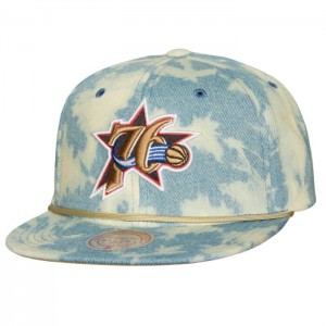 Gorras Mitchell & Ness Acid Wash Snapback HWC Philadelphia 76ers Unisex | 0753CDOZQ