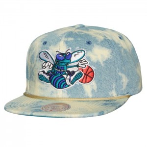 Gorras Mitchell & Ness Acid Wash Snapback HWC Charlotte Hornets Unisex | 5064NVDHA