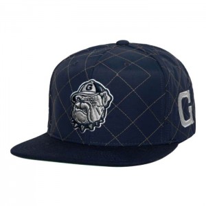Gorras Mitchell & Ness Acolchado Taslan Snapback Georgetown University Unisex | 9278JVKWY