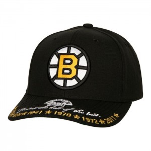 Gorras Mitchell & Ness Against The Best Pro Snapback Vntg Boston Bruins Unisex | 0372SBEUD