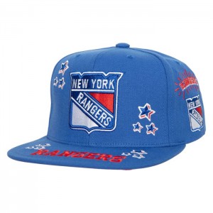 Gorras Mitchell & Ness All Out Snapback New York Rangers Unisex | 9307KNABG