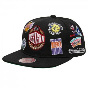 Gorras Mitchell & Ness All Over Conference Deadstock Snapback HWC West Unisex | 5872JSIDK