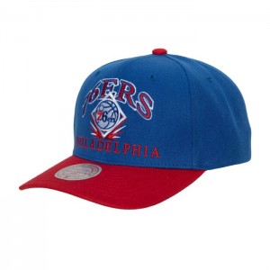 Gorras Mitchell & Ness All Pro Classic Snapback Philadelphia 76ers Unisex | 9023RDQFO