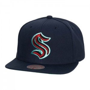 Gorras Mitchell & Ness Alternate Flip Snapback Seattle Kraken Unisex | 2978OXVBA