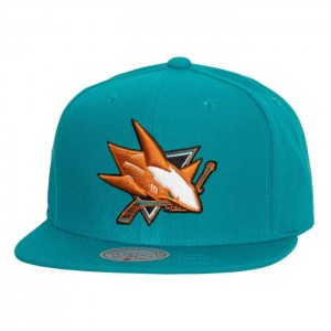 Gorras Mitchell & Ness Alternate Flip Snapback San Jose Sharks Unisex | 9801HBDYL