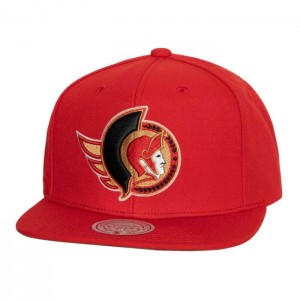 Gorras Mitchell & Ness Alternate Flip Snapback Ottawa Senators Unisex | 9824TZNCS