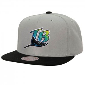 Gorras Mitchell & Ness Away Snapback Coop Tampa Bay Rays Unisex | 8934RTABS