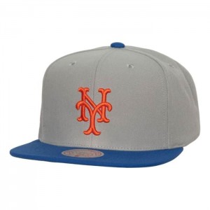Gorras Mitchell & Ness Away Snapback Coop New York Mets Unisex | 6027HKOCU