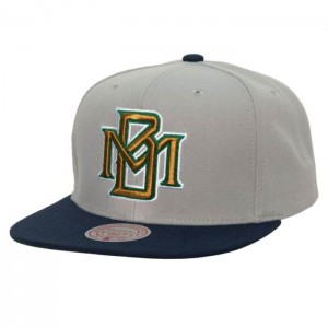 Gorras Mitchell & Ness Away Snapback Coop Milwaukee Brewers Unisex | 0953RDOAY