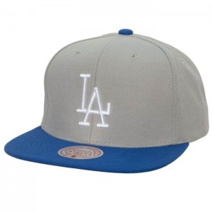 Gorras Mitchell & Ness Away Snapback Coop Los Angeles Dodgers Unisex | 4768LQBDG