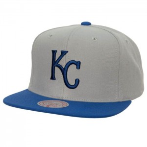 Gorras Mitchell & Ness Away Snapback Coop Kansas City Royals Unisex | 8675NSTDK