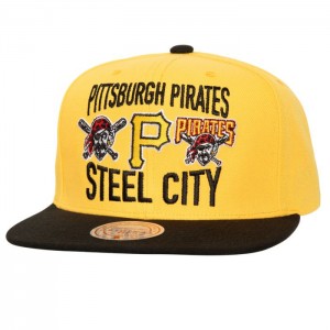 Gorras Mitchell & Ness City Love Snapback Pittsburgh Pirates Unisex | 5401OAIUX