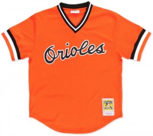 MLB Authentic Mitchell & Ness Cal Ripken Jr Baltimore Orioles 1988 Pullover Jersey Hombre | 2401IEDZY