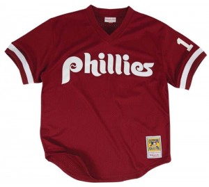 MLB Authentic Mitchell & Ness Darren Daulton Philadelphia Phillies 1991 Pullover Jersey Hombre | 7943BXZLU