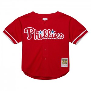 MLB Authentic Mitchell & Ness Darren Daulton Philadelphia Phillies 1993 Jersey Hombre | 3427QJBCW