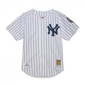MLB Authentic Mitchell & Ness Derek Jeter New York Yankees Home 2013 Jersey Hombre | 8736XOWLM