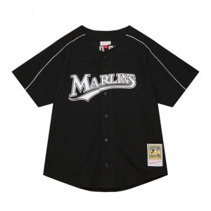 MLB Authentic Mitchell & Ness Dontrelle Willis Florida Marlins 2003 BP Jersey Hombre | 1754ZLRIS