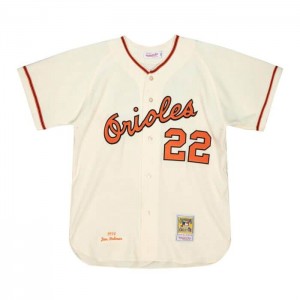 MLB Authentic Mitchell & Ness Jim Palmer Baltimore Orioles 1970 Lana Jersey Hombre | 1327YWTMA