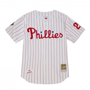 MLB Authentic Mitchell & Ness John Kruk Philadelphia Phillies Home World Series 1993 Jersey Hombre | 8012HUMAR