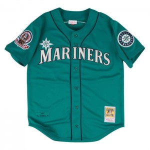 MLB Authentic Mitchell & Ness Ken Griffey Jr Seattle Mariners 1995 Jersey Hombre | 6351TOLHP