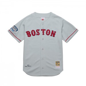 MLB Authentic Mitchell & Ness Pedro Martinez Boston Red Sox Dark 2004 Jersey Hombre | 2846YDQPG