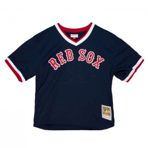 MLB Authentic Mitchell & Ness Pedro Martinez Boston Red Sox 1999 Pullover Jersey Hombre | 8430QRXBK