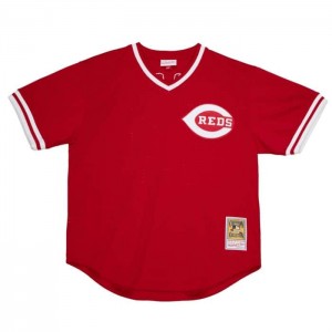 MLB Authentic Mitchell & Ness Pete Rose Cincinnati Reds 1984 Pullover Jersey Hombre | 6208DIFER