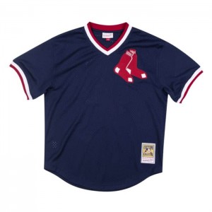 Mesh BP Jerseys Mitchell & Ness BP Boston Red Sox 1989 Jim Rice Hombre | 9765DEXCN