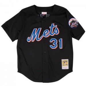 Mesh BP Jerseys Mitchell & Ness BP New York Mets 2000 Mike Piazza Hombre | 6073UMHPN